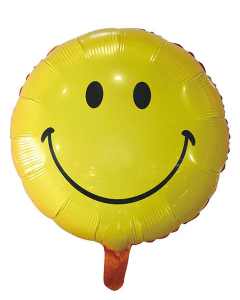 SMILEY FACE FOIL BALLOON
