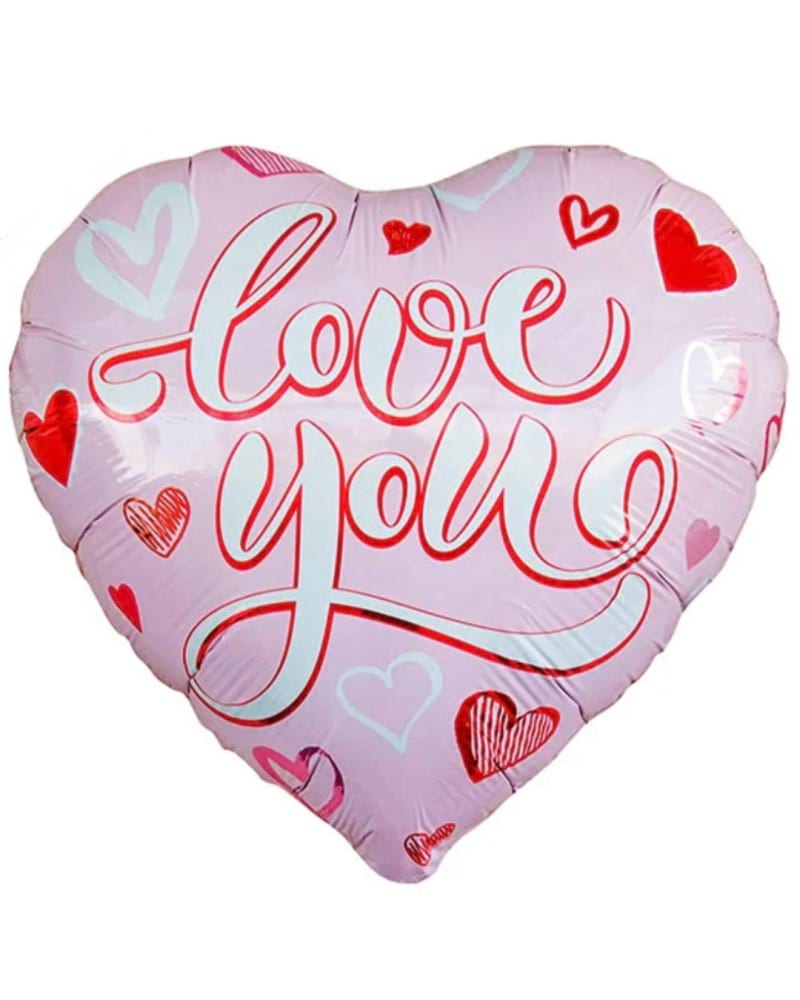 LOVE YOU FOIL BALLOON