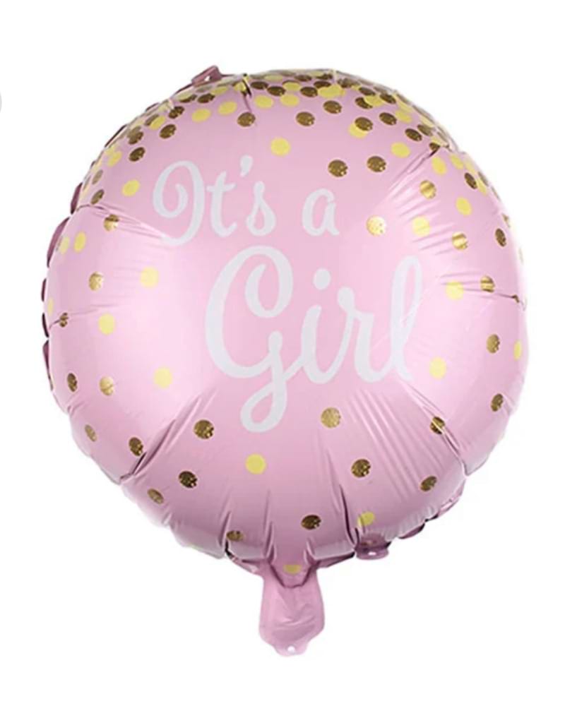 BABY GIRL FOIL BALLOON