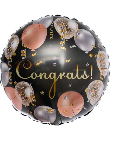 CONGRATULATIONS FOIL BALLOON